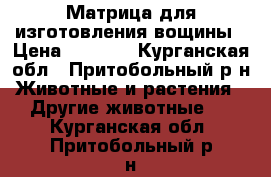 Матрица для изготовления вощины › Цена ­ 3 000 - Курганская обл., Притобольный р-н Животные и растения » Другие животные   . Курганская обл.,Притобольный р-н